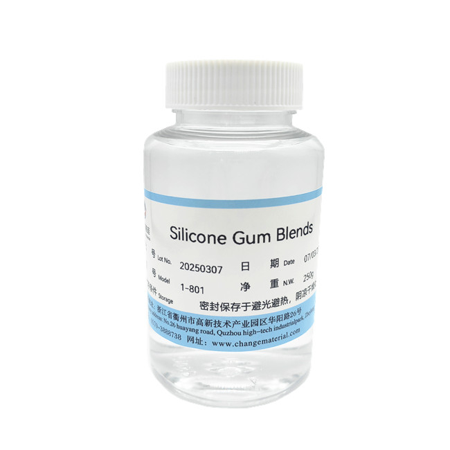 Blends de goma de silicone